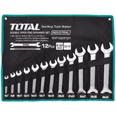 Total THT1023121 Open Wrench Set 6-32mm | Total by KHM Megatools Corp.